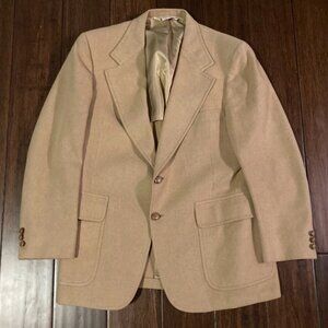 Merritt Schaefer & Brown 100% camel hair jacket coat